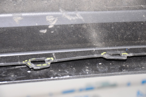 Rear bumper bare upper part Jeep Compass 17-20 broken fasteners in the middle, dents
