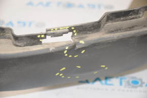 Rear bumper bare lower part Kia Sorento 14-15 rest crack on the left, breakage of the fastener