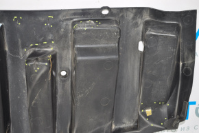 Front bumper guard Nissan Rogue 14-17 usa front FWD, dented, cracks