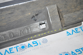 Right threshold Subaru Legacy 15-19 silver, cracked