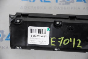 BMW X5 E70 07-13 climate control with heating, button is worn out