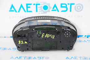 Instrument cluster BMW X5 E70 83k scratches, peeling paint