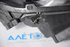 Headlight front right bare Ford Transit Connect MK2 13-25 broken fastener, chips and scratches, no plug