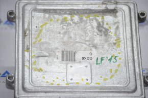 Block ECU engine computer Hyundai Sonata 15-19 2.4 chip breakage, dented