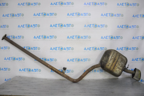 Muffler rear part with barrel Kia Optima 16-20 dents