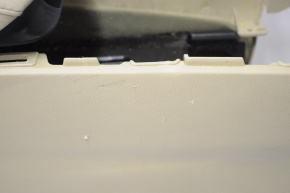 Central console armrest Lexus RX350 RX450h 10-12 beige scratches whitened plastic
