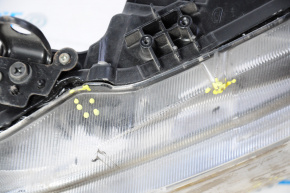 Right front headlight for Nissan Murano z51 2009-2010, halogen, cracks in the glass