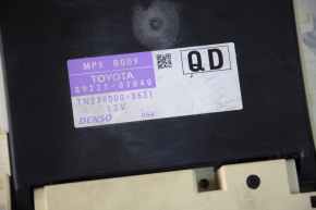 Underdash fuse box complete with MPX Toyota Avalon 13-15