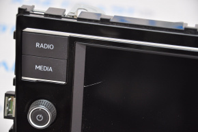 Radio tape recorder VW Tiguan 18-19 6.5", scratch on monitor