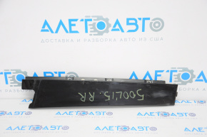 Glass trim rear right Fiat 500L 14-19 front