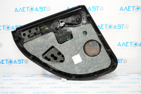 Door trim card rear right Fiat 500L 14-17 black with brown insert