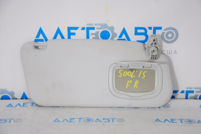 Visor right Fiat 500L 14-19 gray