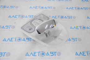 Front light with mirror Fiat 500L 14-17 without sunroof gray