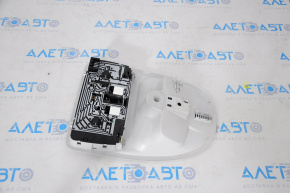 Front light with mirror Fiat 500L 14-17 without sunroof gray