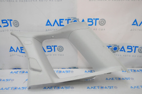 Rear pillar trim right Fiat 500L 14-19 gray, dirty