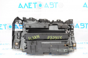 Glove box, glove compartment Fiat 500L 14-19 black, scratch