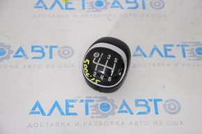 Gear knob Fiat 500L 14-16 leather black
