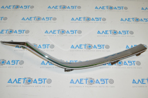 Lower right radiator grille molding Mazda 6 13-17 for halogen and xenon