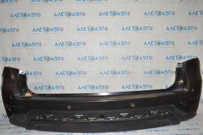 Bare rear bumper Nissan Pathfinder 13-16 pre-restored for parking sensors