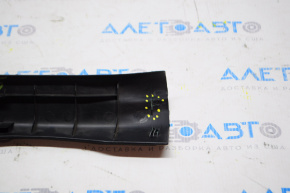 Door sill trim front left inner Toyota Camry v55 15-17 usa black broken crepe, scratches