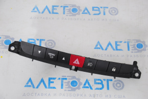 Fiat 500L 14 hazard warning button with panel, under fog lights