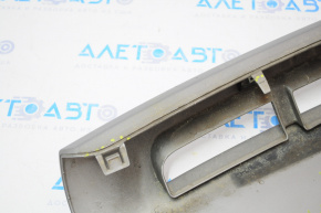 Front bumper trim lower Fiat 500L 14-17 Trekking gray, broken crepe, scratches
