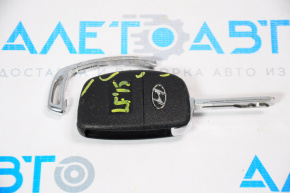 Hyundai Sonata 15-17 4-button key, defective housing