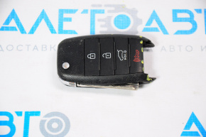 Kia Sorento 10-15 key 4 buttons, broken opening mechanism, no fragment