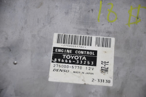 Block ECU engine computer Lexus ES300 1MZ-FE
