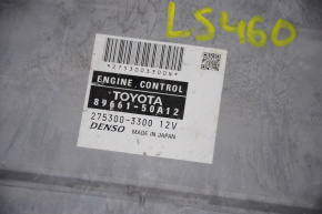 Block ECU engine computer Lexus LS460 07-08