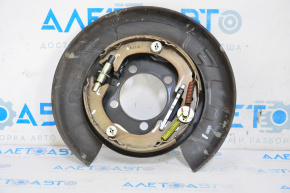 Rear left brake disc cover Toyota Highlander 14-19 with parking brake mechanism