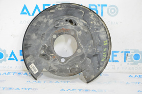 Rear left brake disc cover Toyota Highlander 14-19 with parking brake mechanism