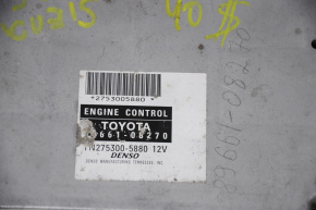 Block ECU engine computer Toyota Sienna 04-10 3.5