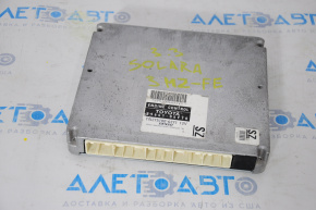 Block ECU engine computer Toyota Solara 3.3 04-08 dented