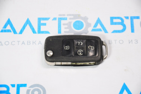 Key VW Passat b7 12-12 USA 5 buttons, folding