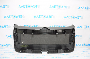 VW Tiguan 09-18 black trunk door trim, scratches, without plug