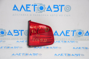 Inner taillight trunk lid left VW Tiguan 12-18 rest, crack on glass