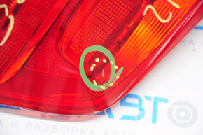 Inner taillight trunk lid left VW Tiguan 12-18 rest, crack on glass