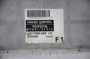 Block ECU engine computer Toyota Corolla Verso 2.0 04-06