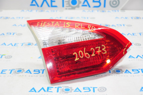 Inner taillight trunk lid left Ford Fiesta 14-19 rest 4d corner broken