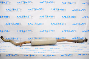 Exhaust line middle part Fiat 500 12-17