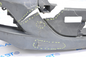 Rear bumper bare Ford Escape MK3 13-16 pre-restoration, tears, scratches