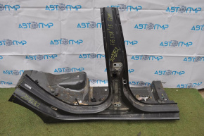 Body pillar central right Ford Fiesta 11-19 with sunset