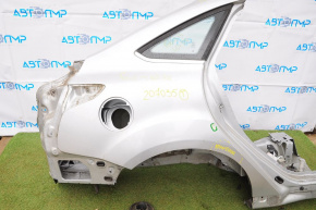 Quarter wing rear right Ford Focus mk3 11-18 4d silver, painted, poked