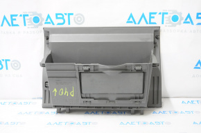 The glove compartment, glove box, Toyota Prius V 12-14, lower, dark gray