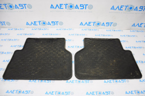 Set of floor mats for VW Tiguan 09-18 rubber black