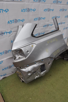 Quarter wing rear right Toyota Highlander 14-19 under BSM silver 2 pokes