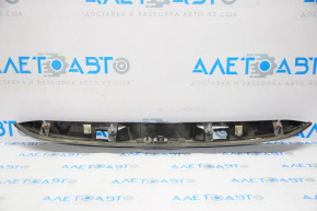 Upper trunk door molding with emblem Ford Escape MK3 13-16 pre-rest without camera emblem defect