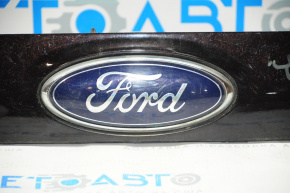 Upper trunk door molding with emblem Ford Escape MK3 13-16 pre-rest without camera emblem defect