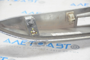 Upper trunk door molding with emblem Ford Escape MK3 13-16 prerest without camera chrome, defect